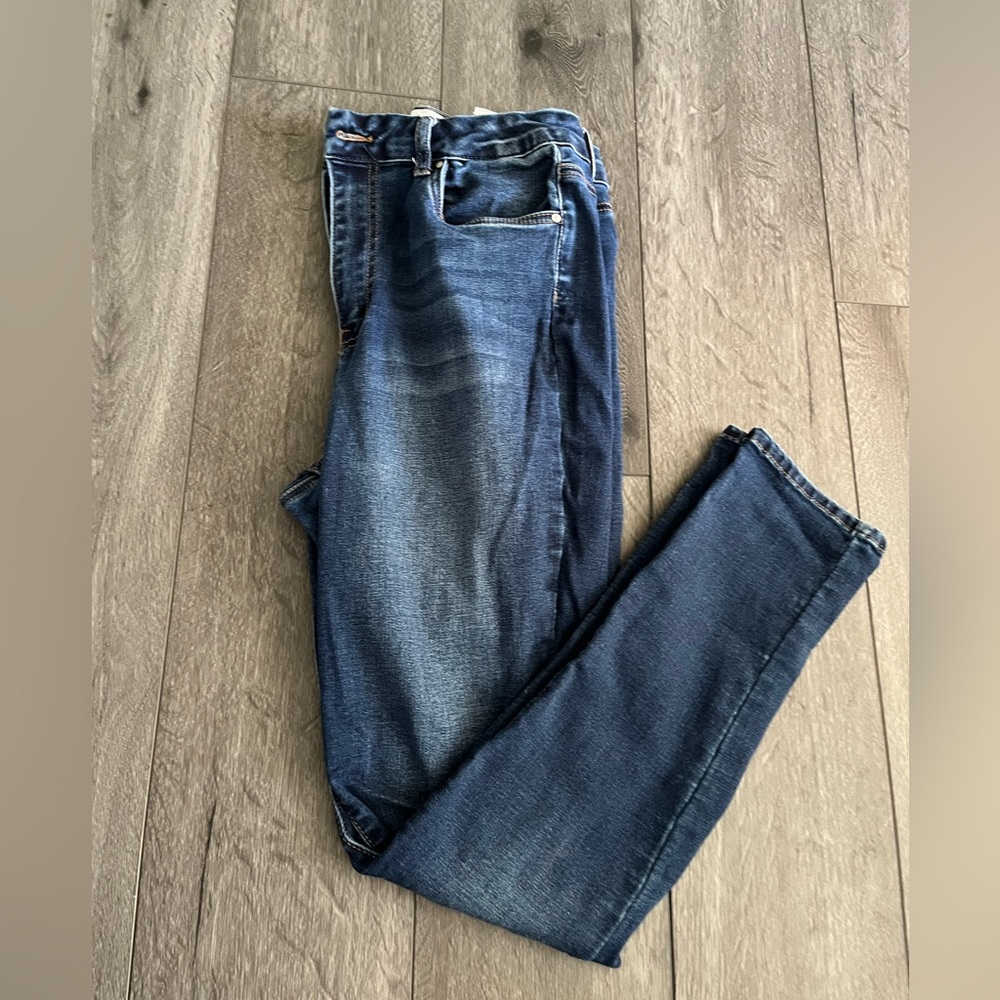 Ultra high rise jeans